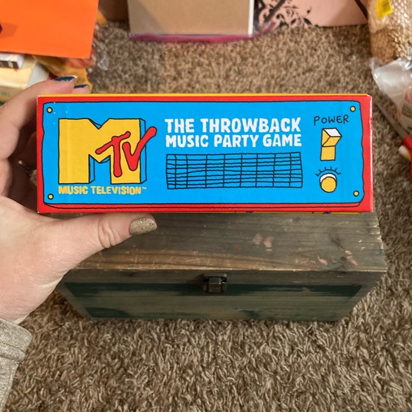 MTV Games Cco Mtv The Throwback Music Party Game New In Sealed Box